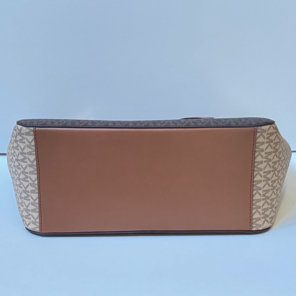 Michael Kors Jet Set Travel LG Chain Color-Block Tote Shoulder Bag Luggage Multi - Picture 5 of 12